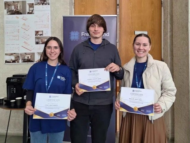 Hackathon, project presentation and certificates at FreeYa Mind Campus